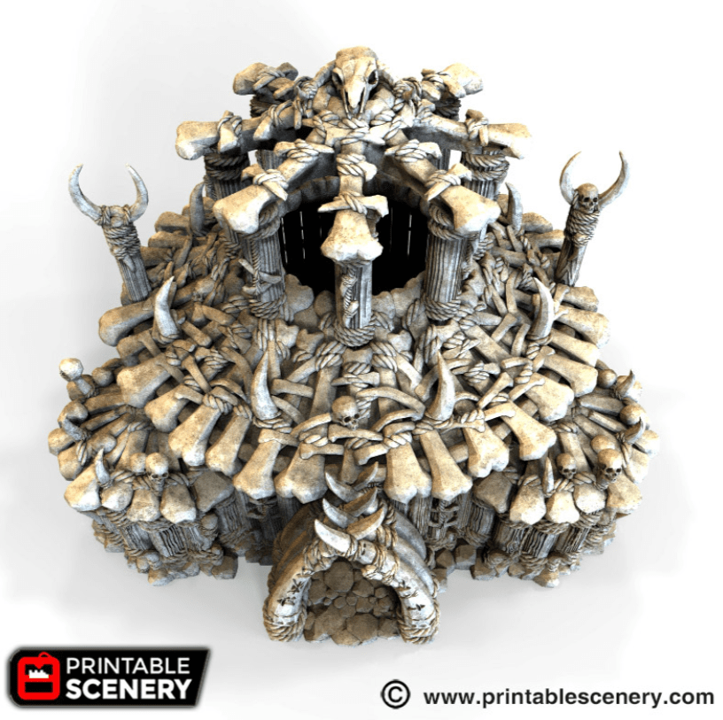 Tabletop Terrain Building The Witch Temple- Tribal Terrain