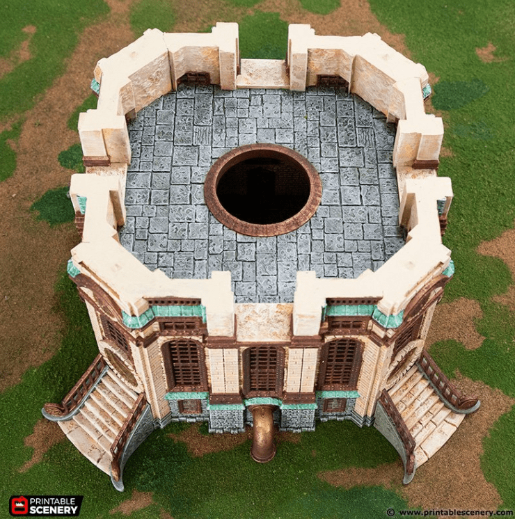 Tabletop Terrain Building Tower of the Navigator - Rise of the Halflings - Fantasy Building