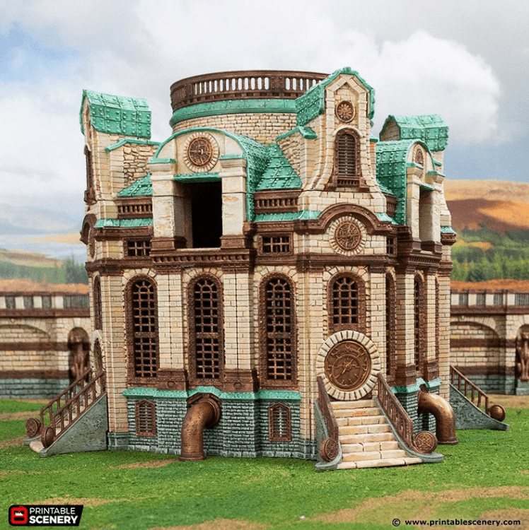 Tabletop Terrain Building Tower of the Navigator - Rise of the Halflings - Fantasy Building