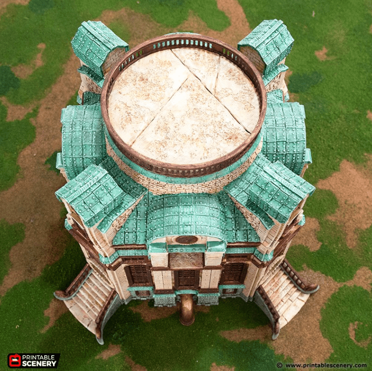 Tabletop Terrain Building Tower of the Navigator - Rise of the Halflings - Fantasy Building