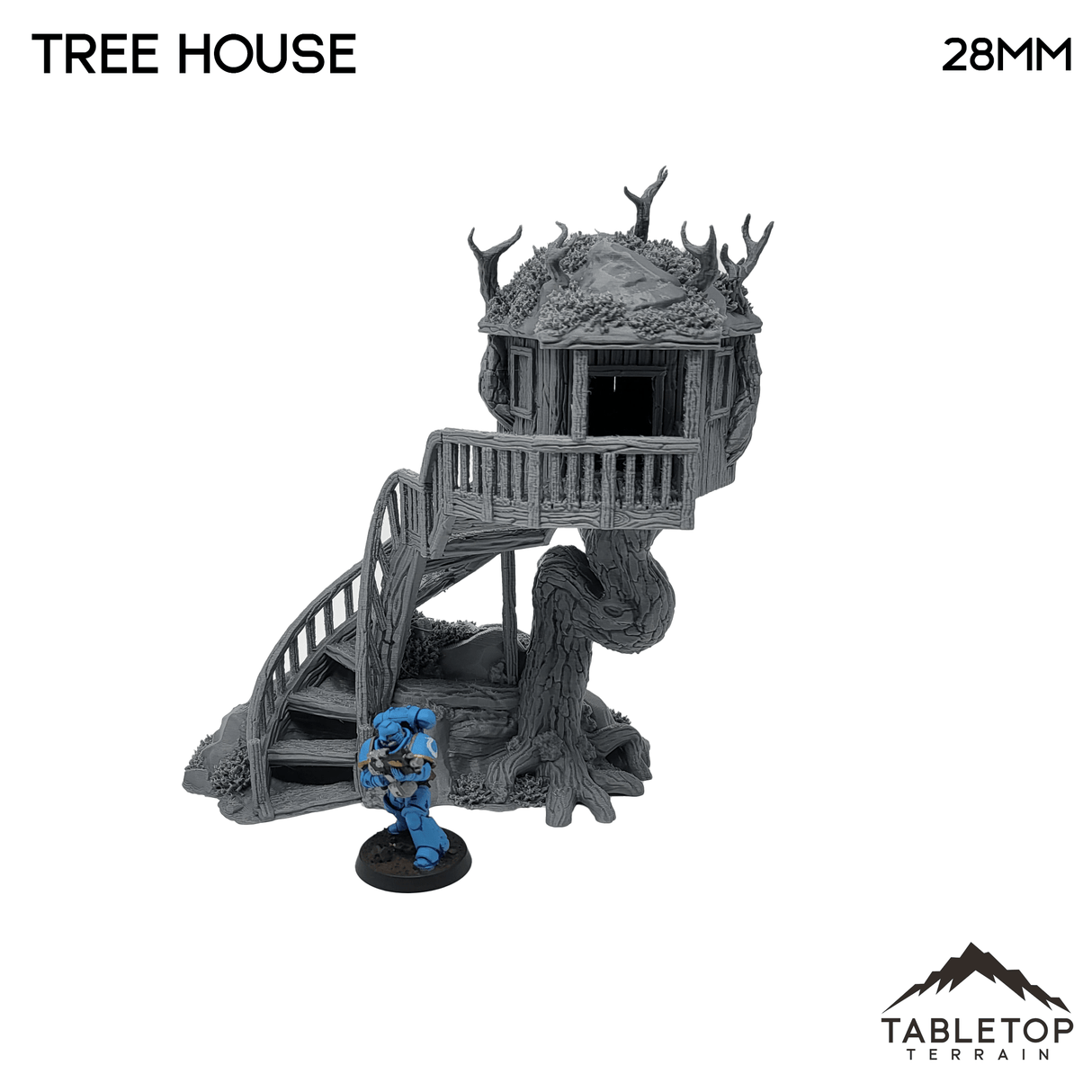 Tabletop Terrain Building Tree House - Rise of the Halflings - Fantasy Building