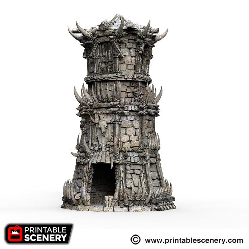Tabletop Terrain Building Tribal Fort - Tribal Terrain