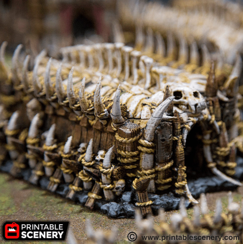 Tabletop Terrain Building Tribal House - Tribal Terrain