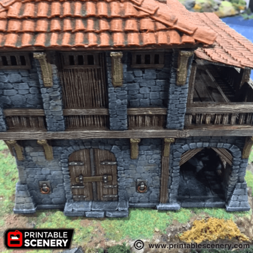 Tabletop Terrain Building Warehouse - Fantasy Building
