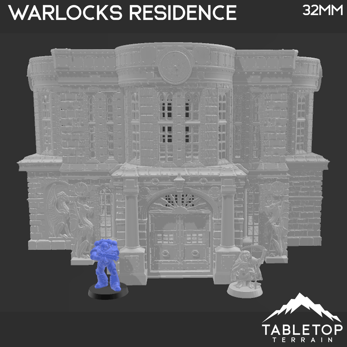 Tabletop Terrain Building Warlocks Residence  - Rise of the Halflings - Fantasy Building