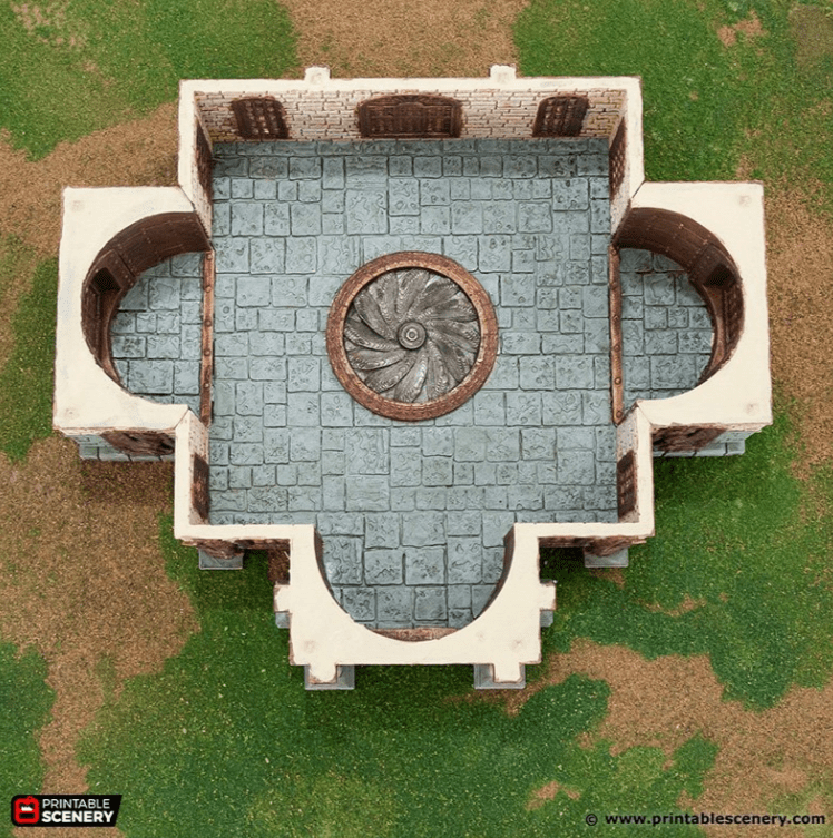 Tabletop Terrain Building Warlocks Residence  - Rise of the Halflings - Fantasy Building