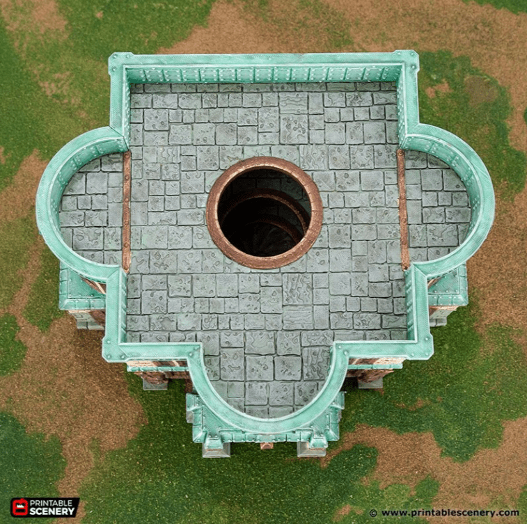 Tabletop Terrain Building Warlocks Residence  - Rise of the Halflings - Fantasy Building