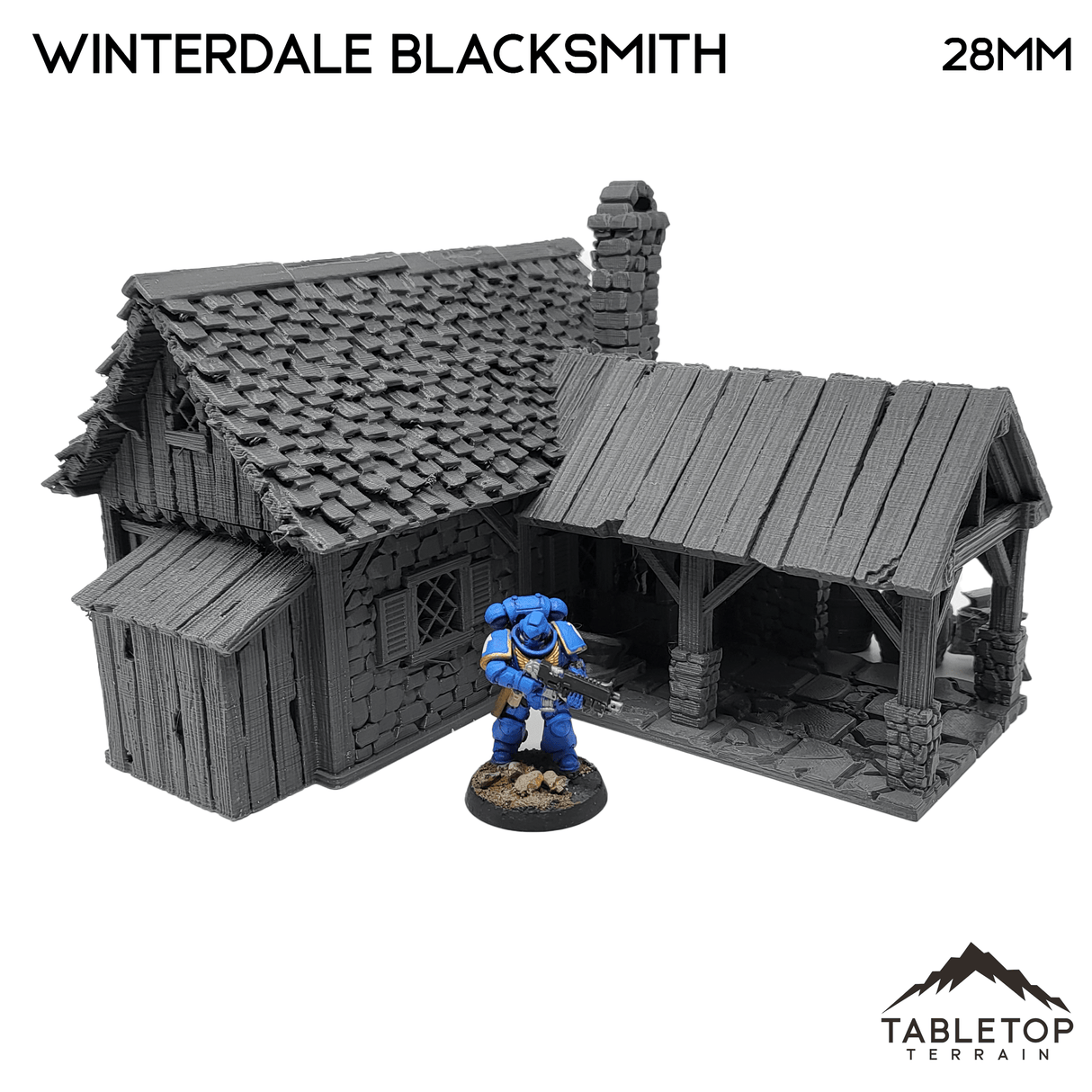 Tabletop Terrain Building Winterdale Blacksmith - Fantasy Building