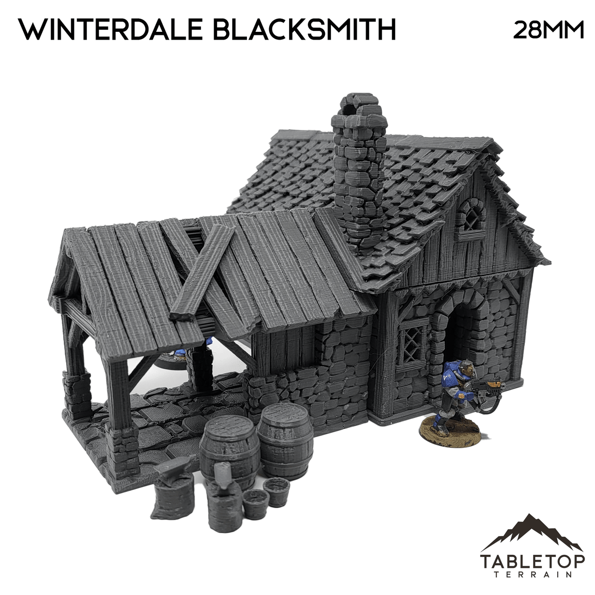 Tabletop Terrain Building Winterdale Blacksmith - Fantasy Building