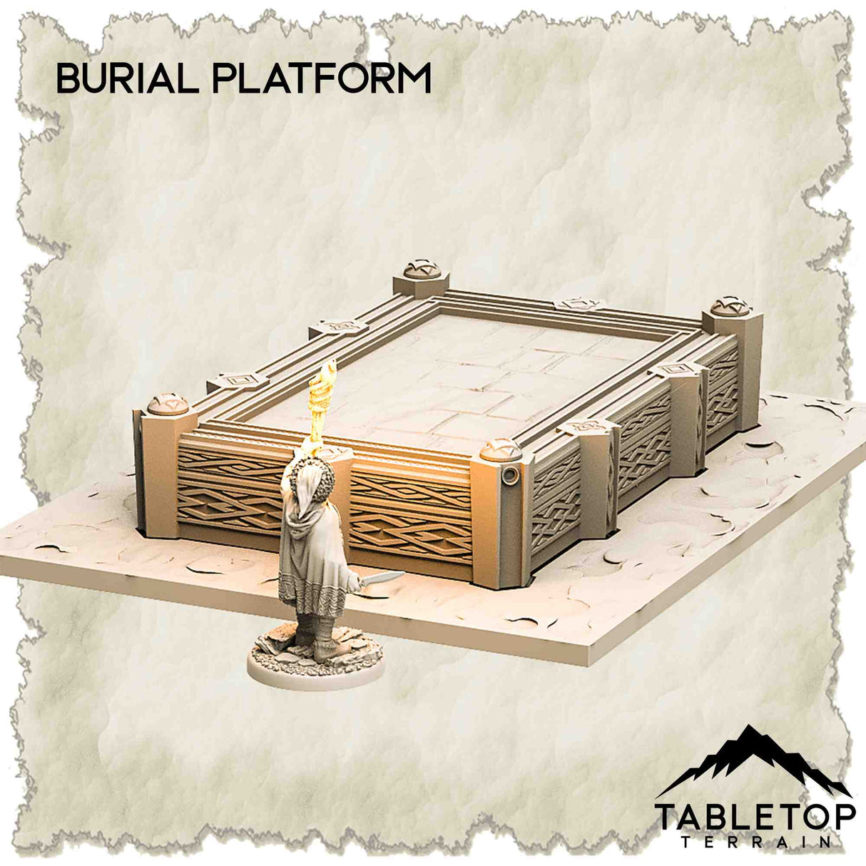 Tabletop Terrain Dungeon Terrain Burial Ground of the Underground King - Thematic Dungeon Terrain