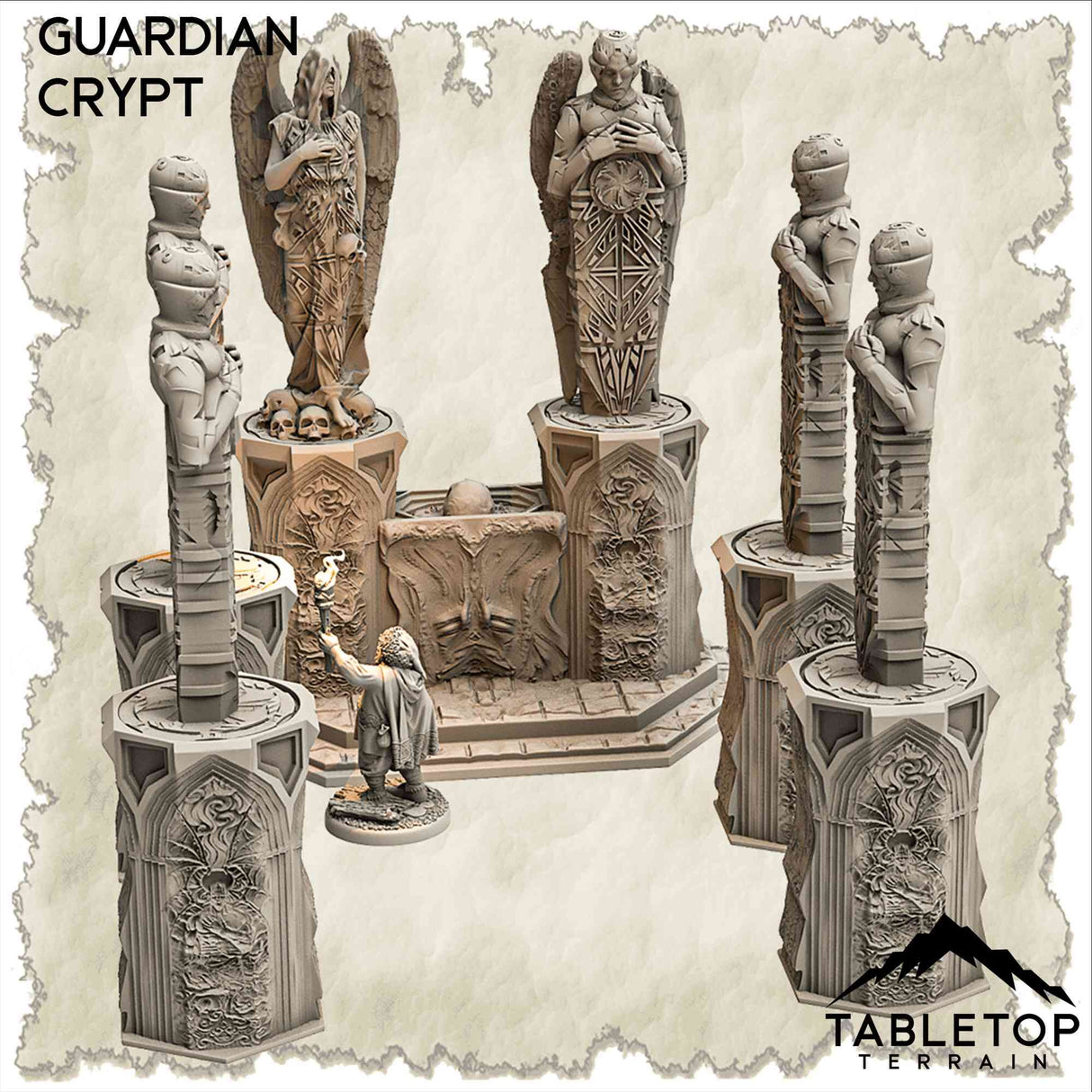 Tabletop Terrain Dungeon Terrain Isthmus of a Fallen Angel - Thematic Dungeon Terrain