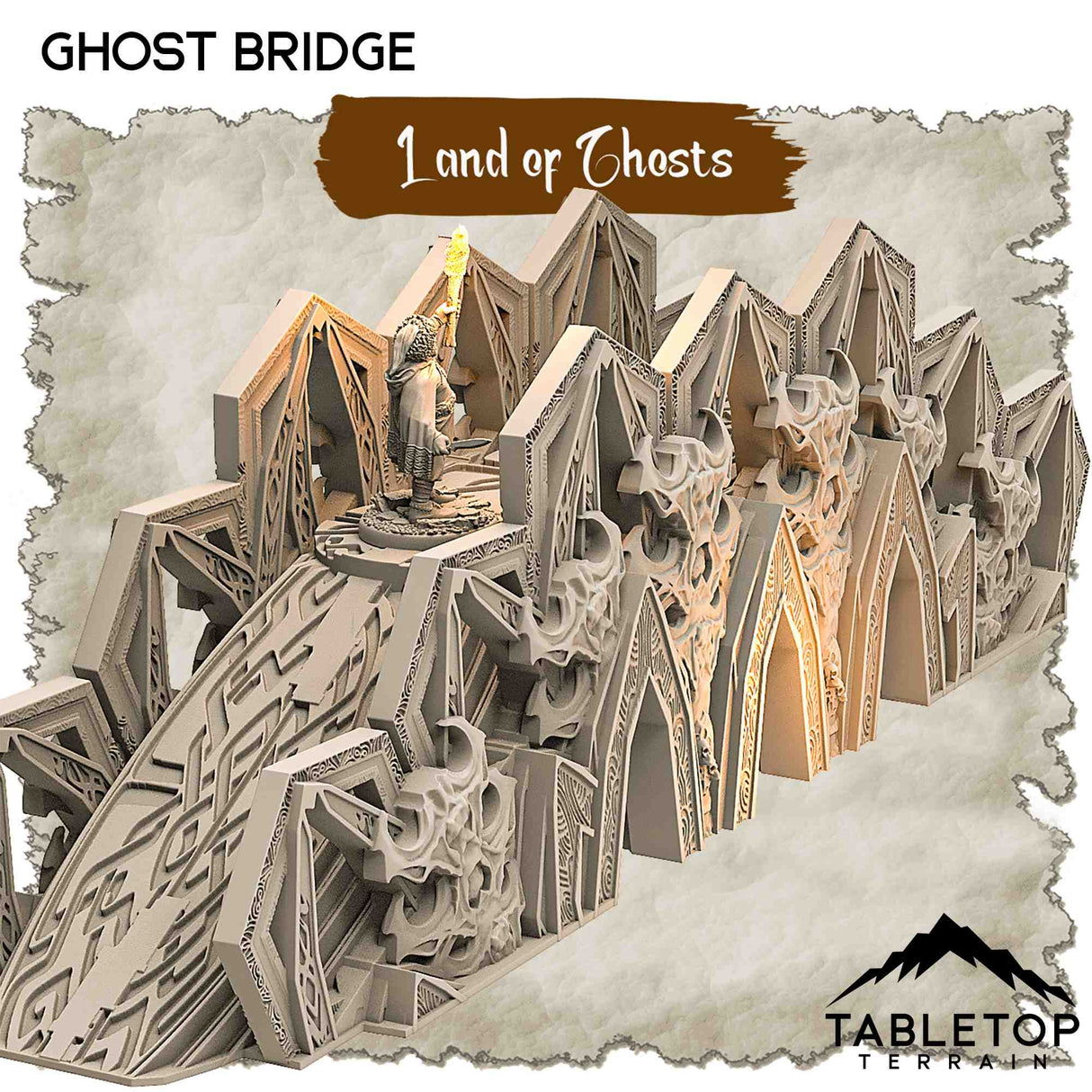 Tabletop Terrain Dungeon Terrain Land of Ghosts - Thematic Dungeon Terrain