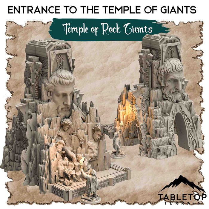 Tabletop Terrain Dungeon Terrain Temple of the Rock Giants - Thematic Dungeon Terrain