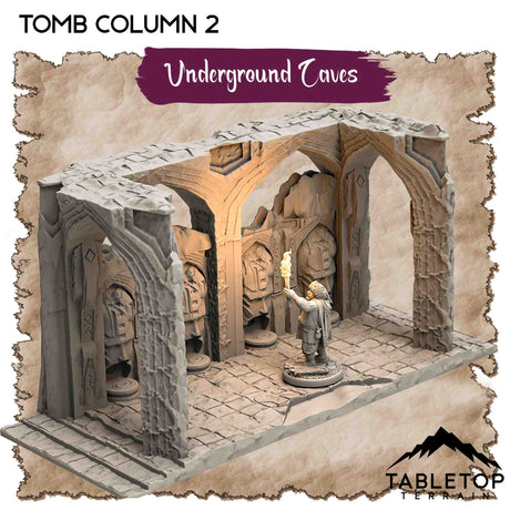 Tabletop Terrain Dungeon Terrain Underground Caves - Thematic Dungeon Terrain