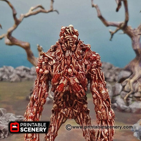 Tabletop Terrain Miniature Corpse Giant - Fantasy Mini
