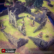 Tabletop Terrain Ruins Modular Town Ruins - WWII Terrain
