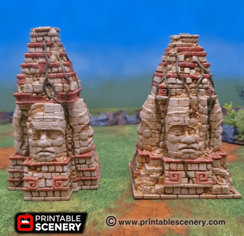 Tabletop Terrain Ruins Vigilant Monument Ruins - Fantasy Ruins