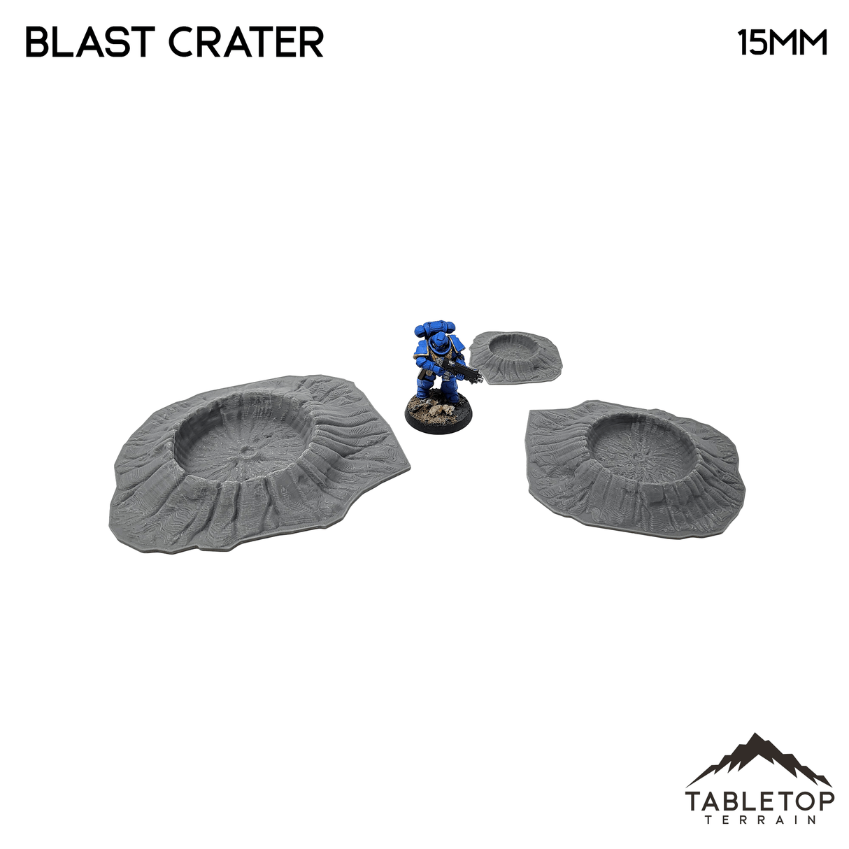 Tabletop Terrain Scatter Terrain Blast Craters Tabletop Scatter Terrain