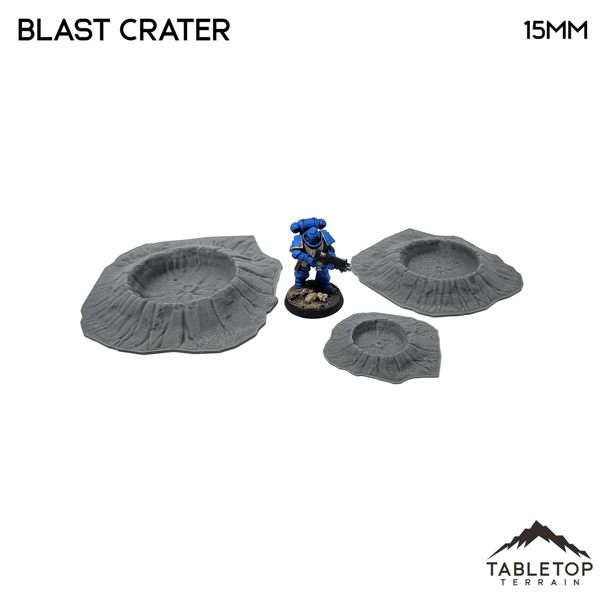 Tabletop Terrain Scatter Terrain Blast Craters Tabletop Scatter Terrain