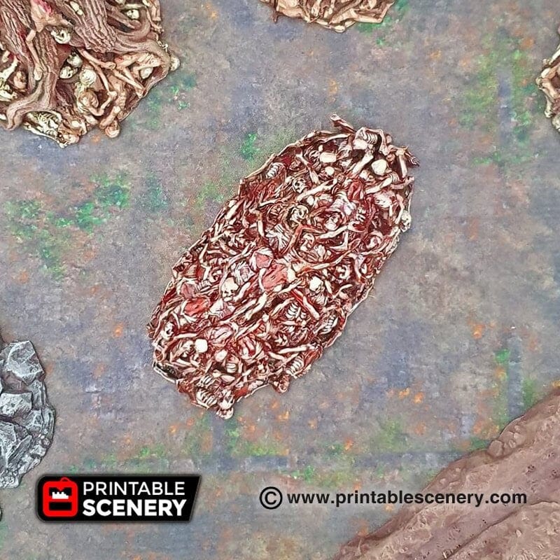 Tabletop Terrain Scatter Terrain Corpse Piles - Scatter Terrain