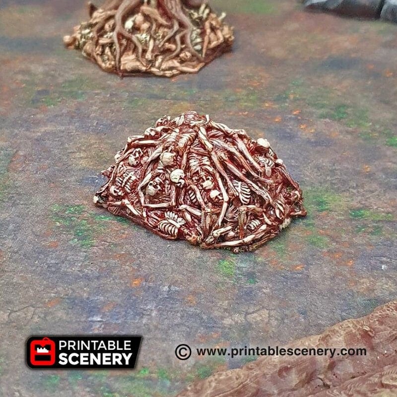 Tabletop Terrain Scatter Terrain Corpse Piles - Scatter Terrain