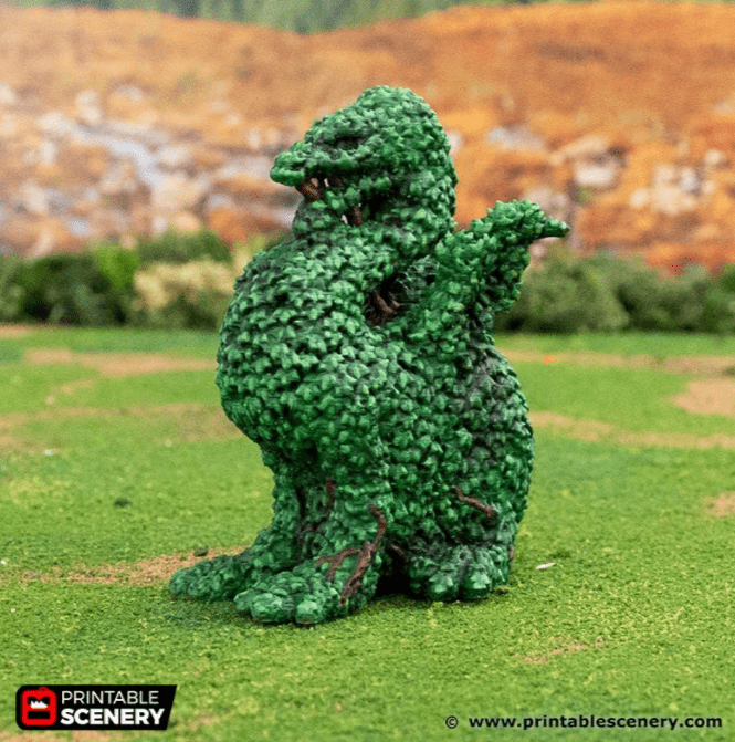 Tabletop Terrain Scatter Terrain Dragon Hedgerows - Rise of the Halflings - Scatter Terrain