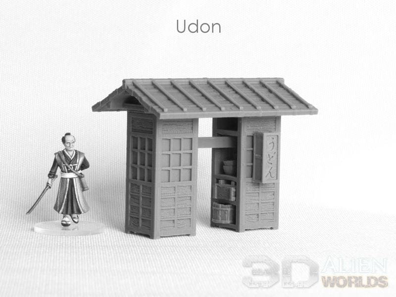 Tabletop Terrain Scatter Terrain Samurai Market Stalls