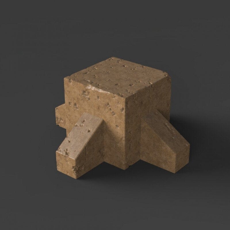 Tabletop Terrain Scatter Terrain Tank Traps - WWII Scatter Terrain