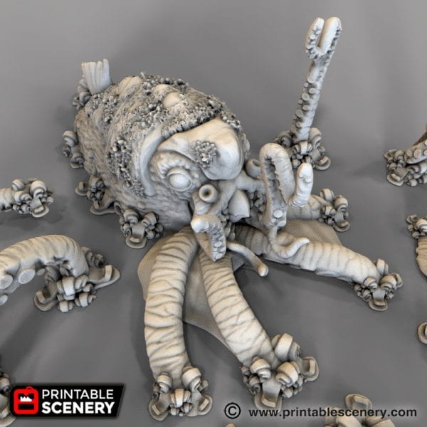 Tabletop Terrain Scatter Terrain The Kraken - Pirate Scatter Terrain