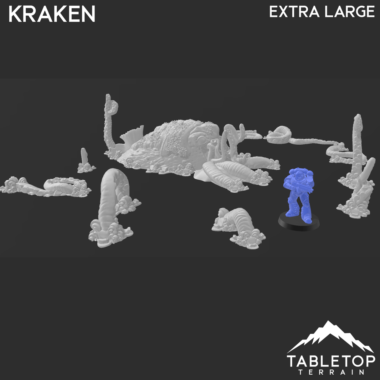 Tabletop Terrain Scatter Terrain The Kraken - Pirate Scatter Terrain
