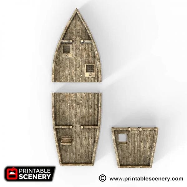 Tabletop Terrain Ship Dhow - Merchant Ship