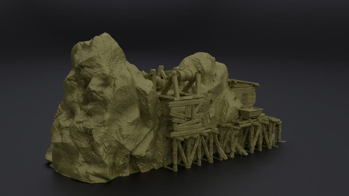 Tabletop Terrain Terrain Abandoned Mine
