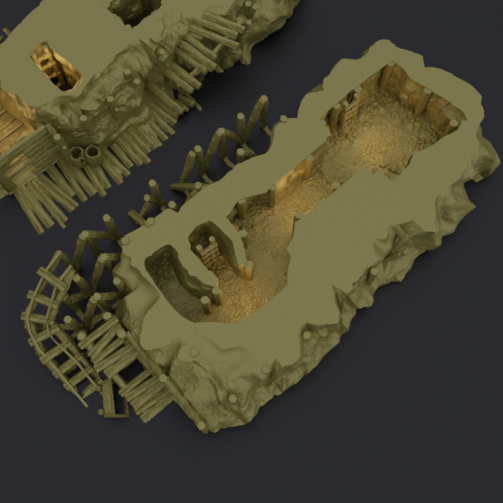 Tabletop Terrain Terrain Abandoned Mine