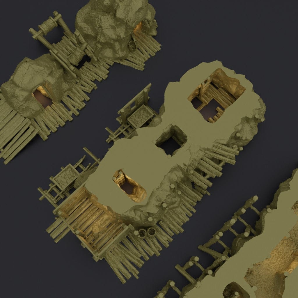 Tabletop Terrain Terrain Abandoned Mine