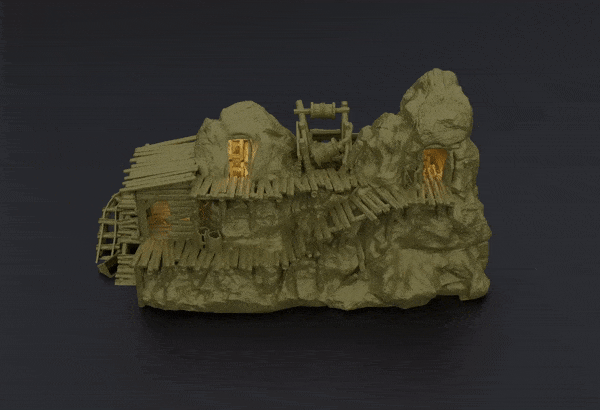 Tabletop Terrain Terrain Abandoned Mine