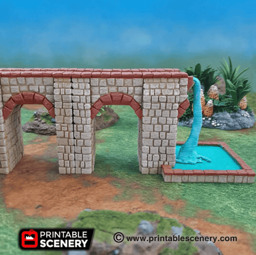 Tabletop Terrain Terrain Ancient Aqueducts - Fantasy Terrain