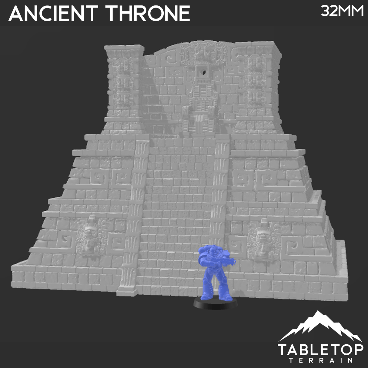 Tabletop Terrain Terrain Ancient Throne - Fantasy Terrain