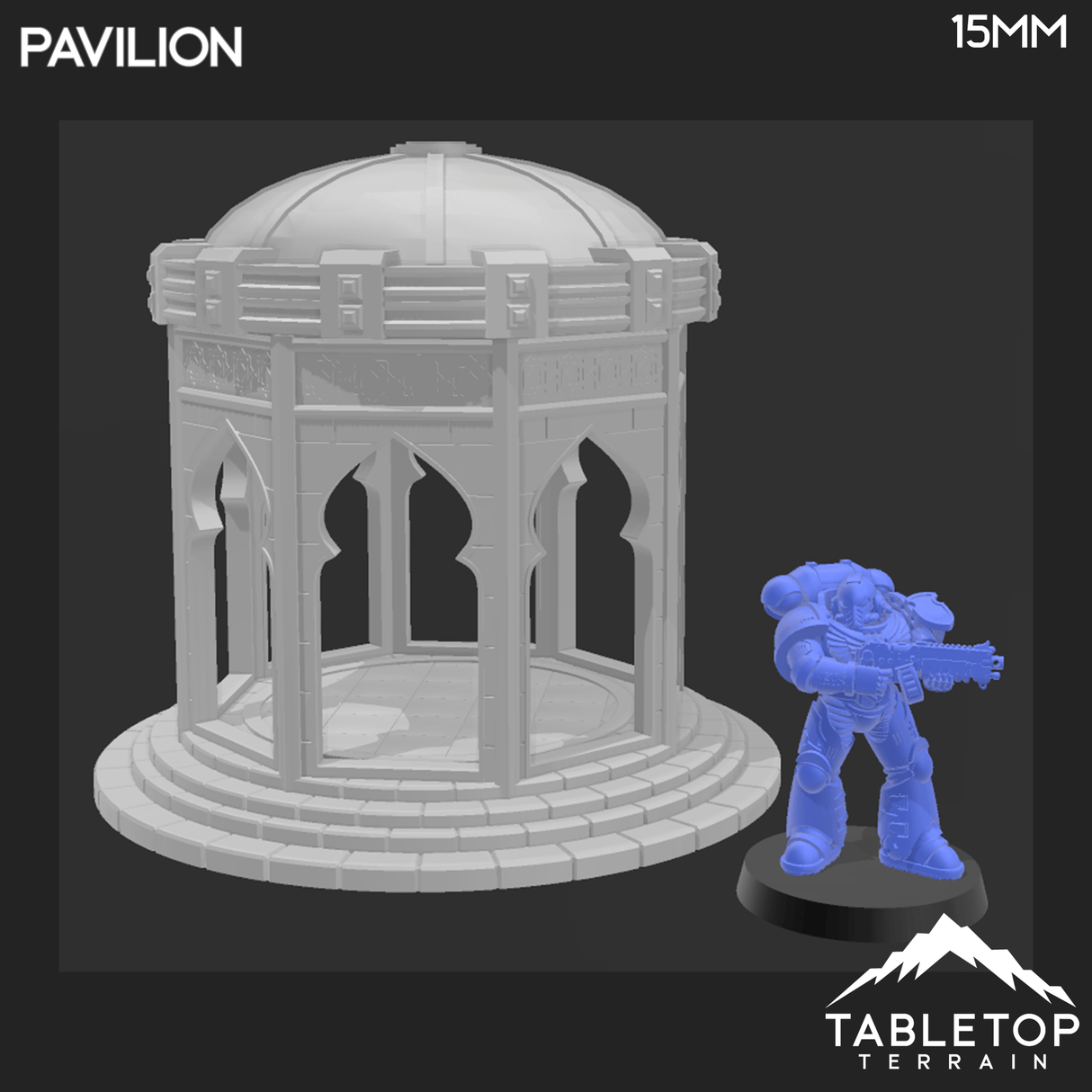 Tabletop Terrain Terrain Atreus Settlement Pavilion - Star Wars Legion Terrain