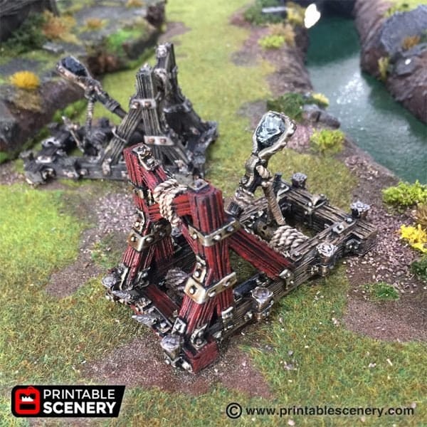 Tabletop Terrain Terrain Catapult - Siege Equipment
