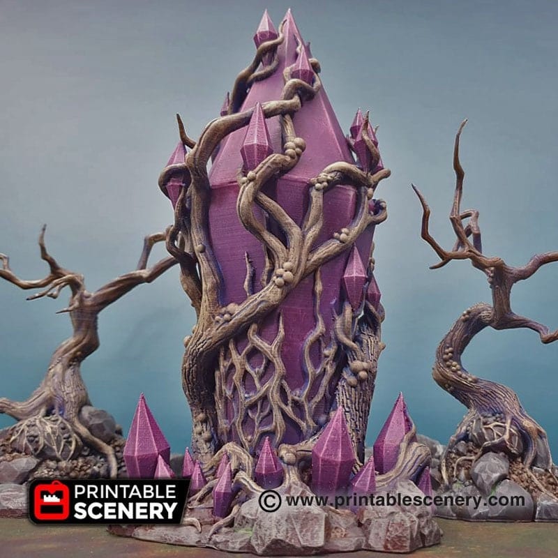 Tabletop Terrain Terrain Corrupted Feyheart - Fantasy Terrain