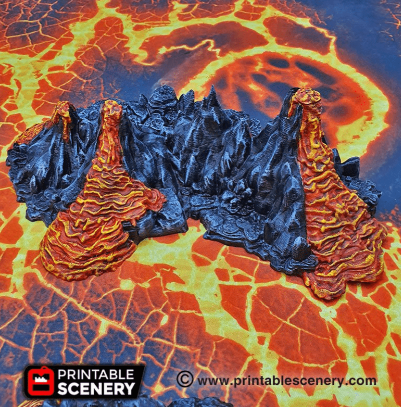 Tabletop Terrain Terrain Dragon's Lair - Fantasy Terrain