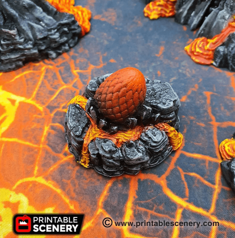 Tabletop Terrain Terrain Dragon's Lair - Fantasy Terrain