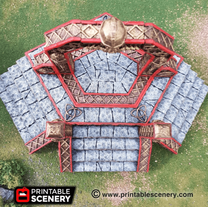 Tabletop Terrain Terrain Dwarven Portal - Fantasy Terrain