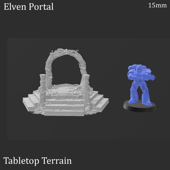 Tabletop Terrain Terrain Elven Portal - Fantasy Terrain