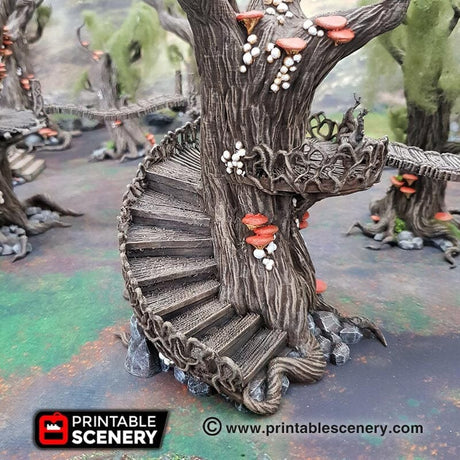 Tabletop Terrain Terrain Elven Walkway - Fantasy Terrain