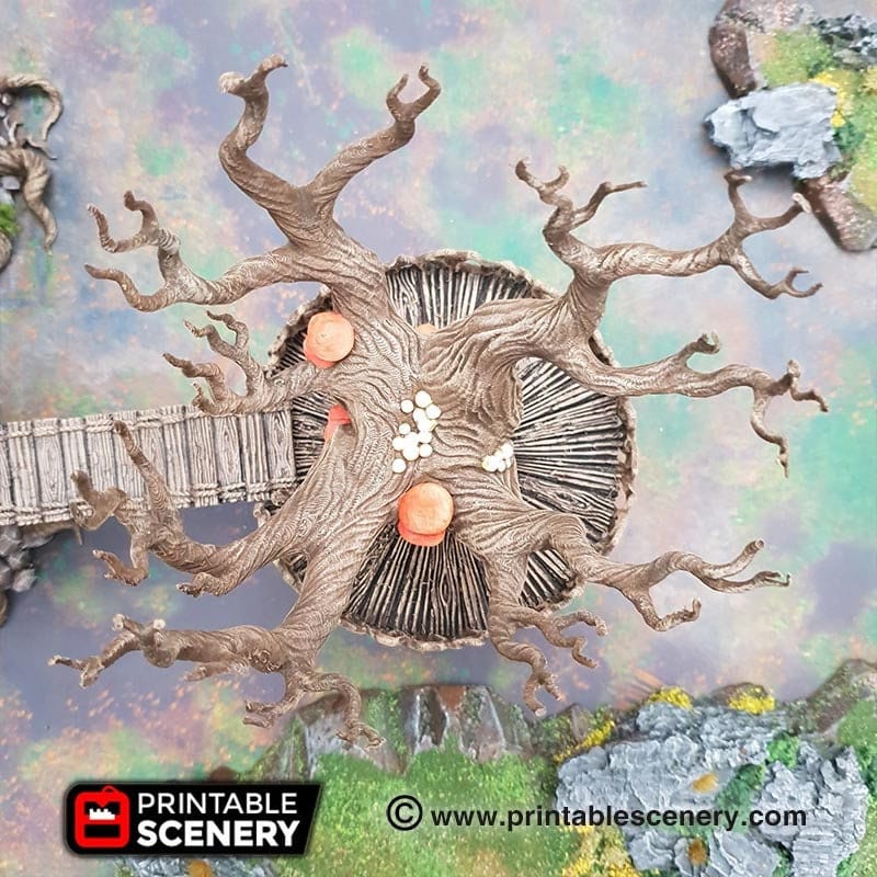 Tabletop Terrain Terrain Elven Walkway - Fantasy Terrain