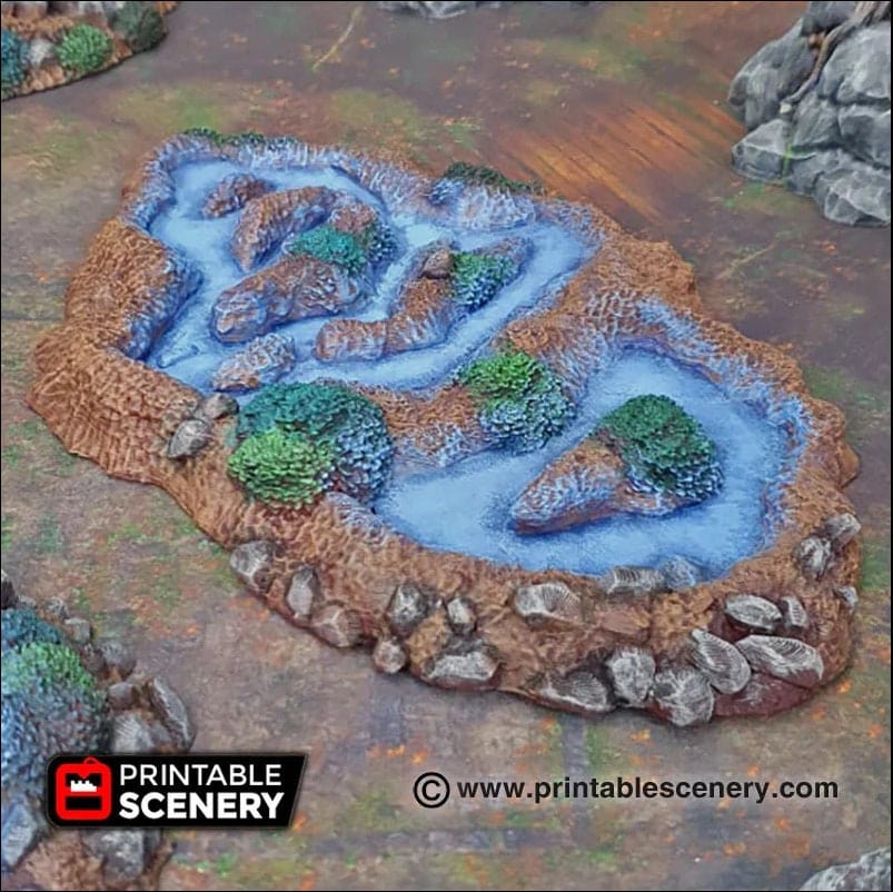 Tabletop Terrain Terrain Fey Marshes - Fantasy Terrain