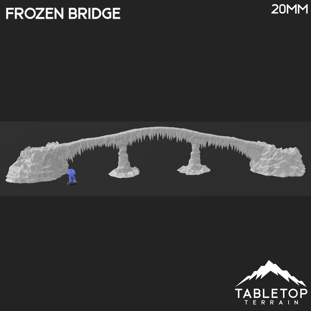 Tabletop Terrain Terrain Frozen Bridge