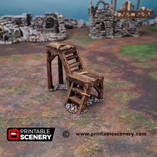 Tabletop Terrain Terrain Gallows Square - Fantasy Terrain