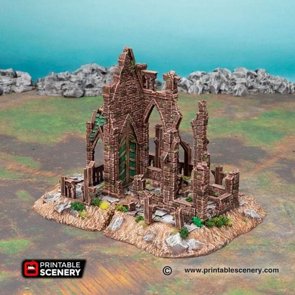 Tabletop Terrain Terrain Hallowed Mausoleums - Fantasy Building